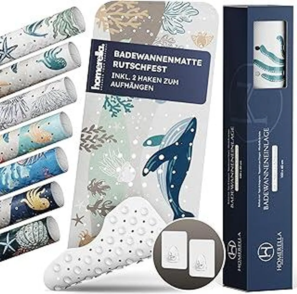 Homerella Bath Mat 100x40: Stile e Sicurezza per il Tuo Bagno Design
