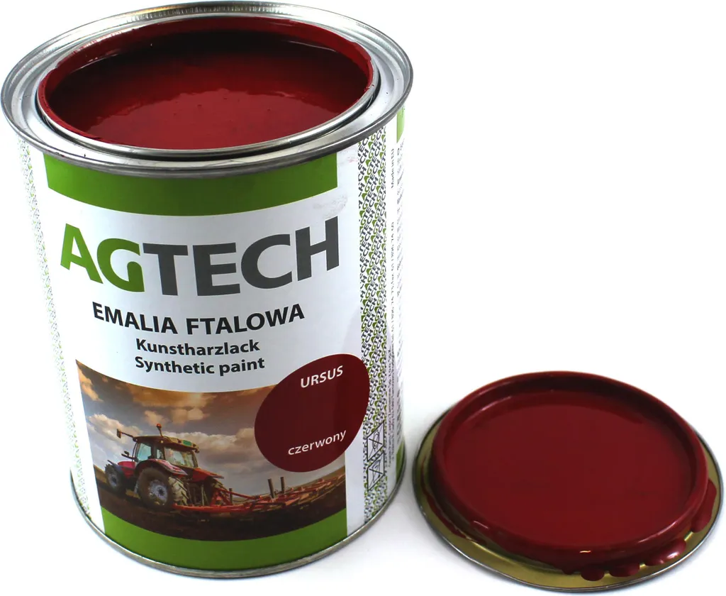 Peinture anti-rouille rouge Ursus C-360 Nopolux Granit rénovation 0,8 l