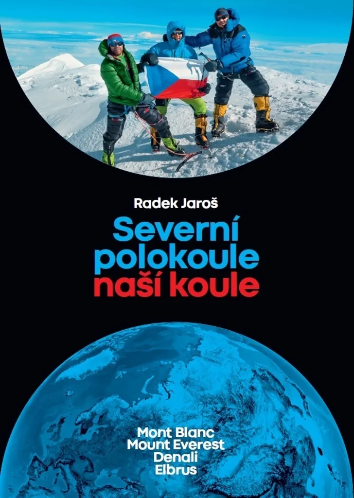 Globe terrestre Sommets Hémisphère Nord Mont Blanc Everest et Denali