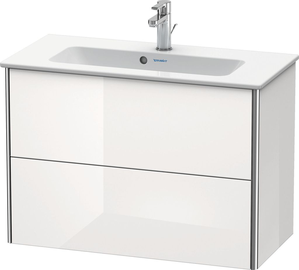 Duravit XSquare Waschtischunterbau Compact, wandhängend, 2 Schubkästen, 810x560x388mm, XS416602222