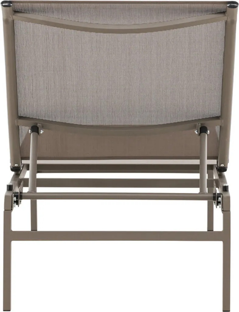 Méridienne Massimo Beige : Chaise Longue Confortable et Design Moderne - 6