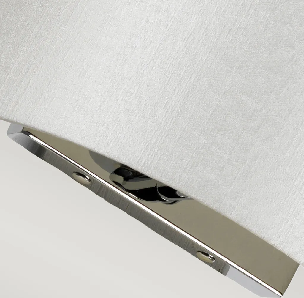 Applique murale Cooper chrome poli et crème E27 Designer's Lightbox