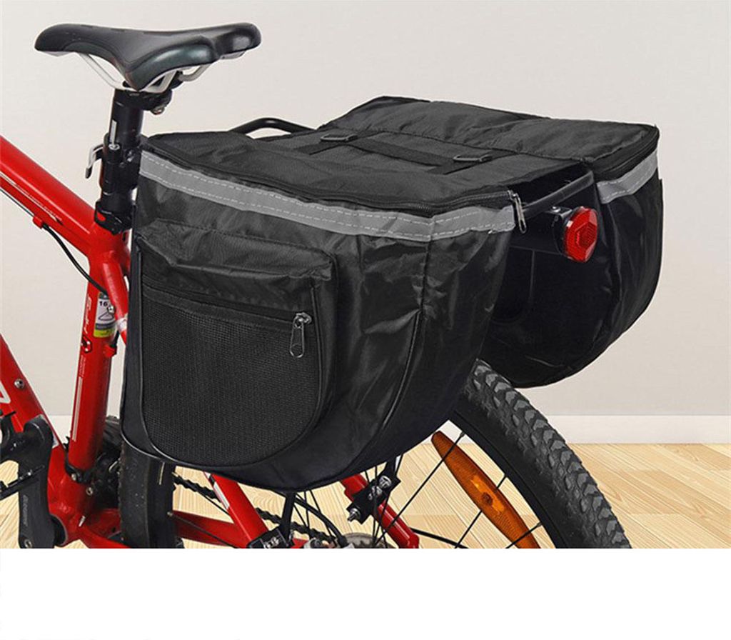 Fahrradtasche Gepäckträgertasche Fahrrad Sattel Produktbild 3