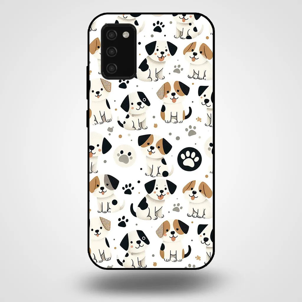 Cover Samsung A03s Cani Design: Custodia TPU Cool Anti-Graffio