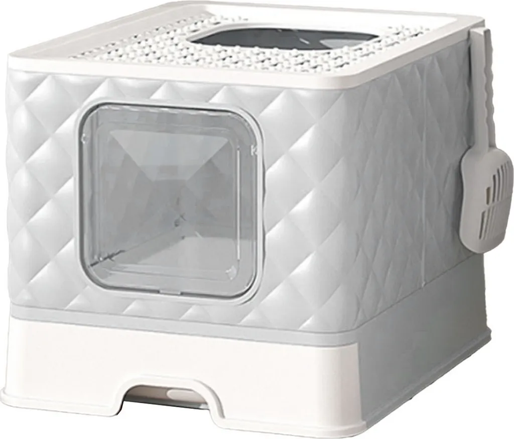 Lettiera Gatto Offerta - Cassetto Estraibile Grigio Spazio XXL