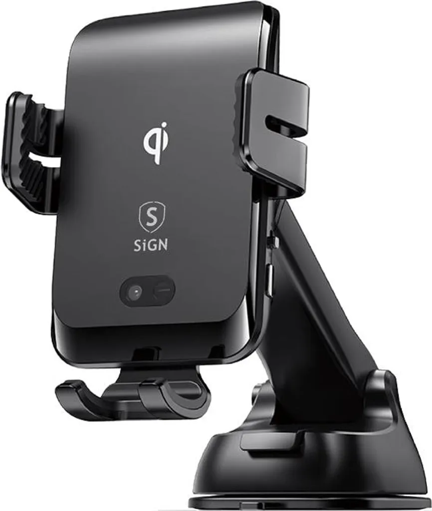 Chargeur induction voiture pour navigation GPS smartphone noir 4,7 à 6,8"