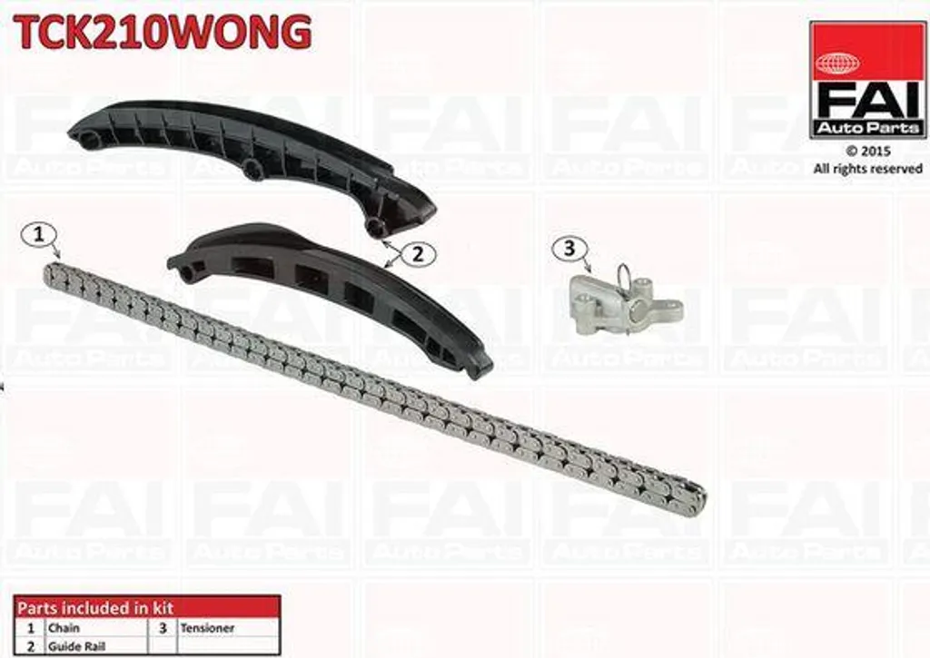 Kit Distribution Chaîne pour Audi A3 et VW Jetta - Qualité OE Premium