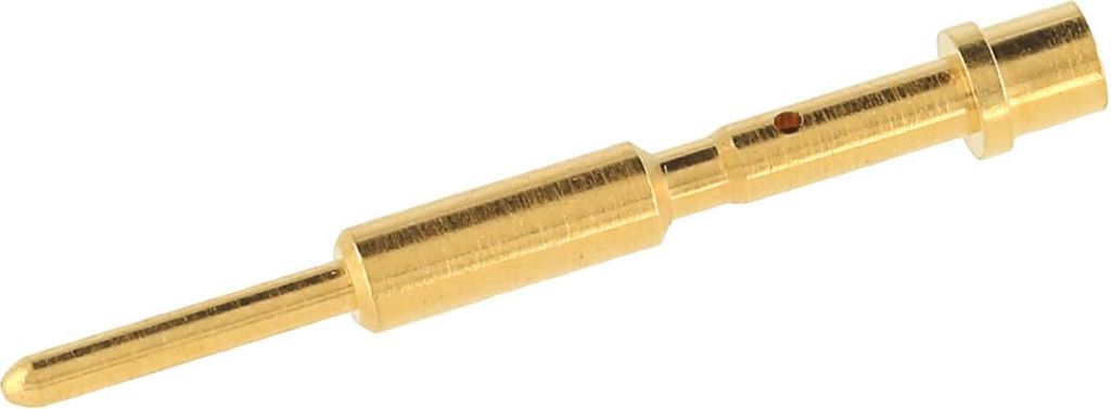 Phoenix Contact M17/M23-Crimpkontakt Kontaktstift (M) 0,08mm² - 0,2mm² AWG28 - AWG24 gold Werkstoff Messing (CuZn) - 1