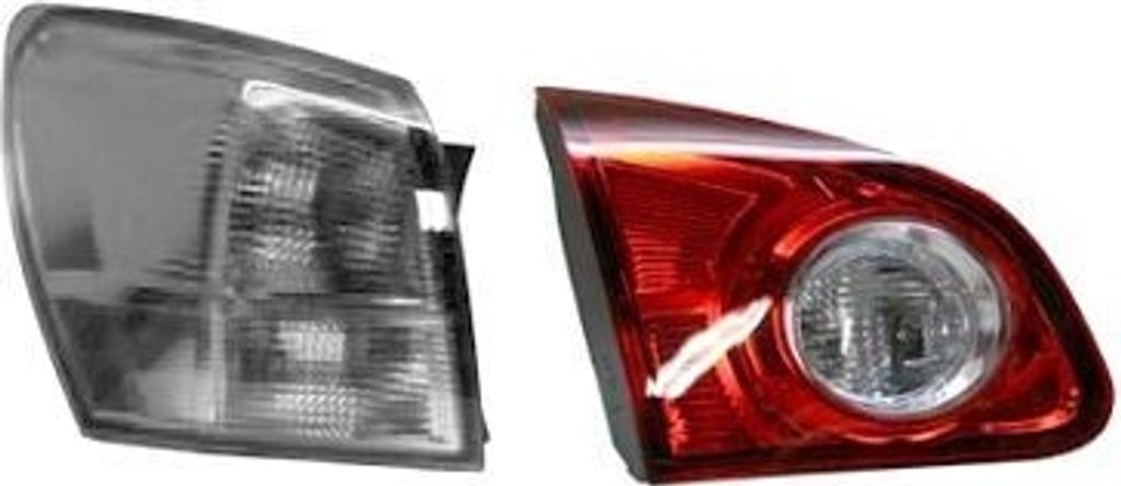 VAN WEZEL Rückleuchte Heckleuchte Links Innerer für NISSAN Qashqai / Qashqai +2 I (J10, NJ10)