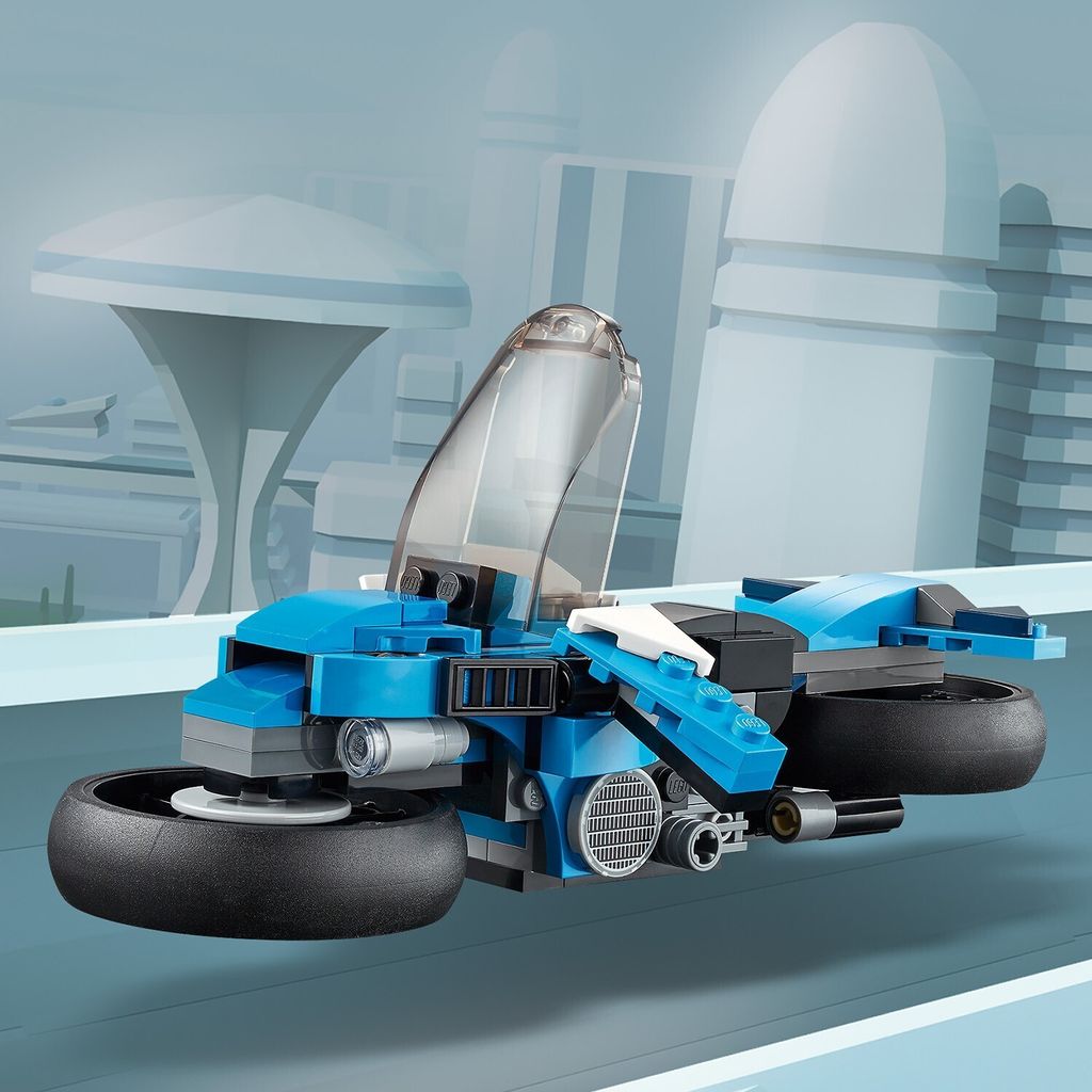 LEGO 31114 Creator 3-In-1 Geländemotorrad aus Bausteinen Produktbild 22