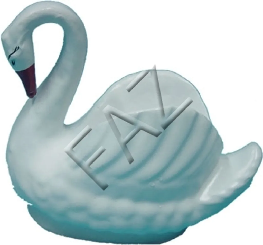 Vase Cygne Décoratif Design pour Fleurs Statue Animalière Elégante 30cm