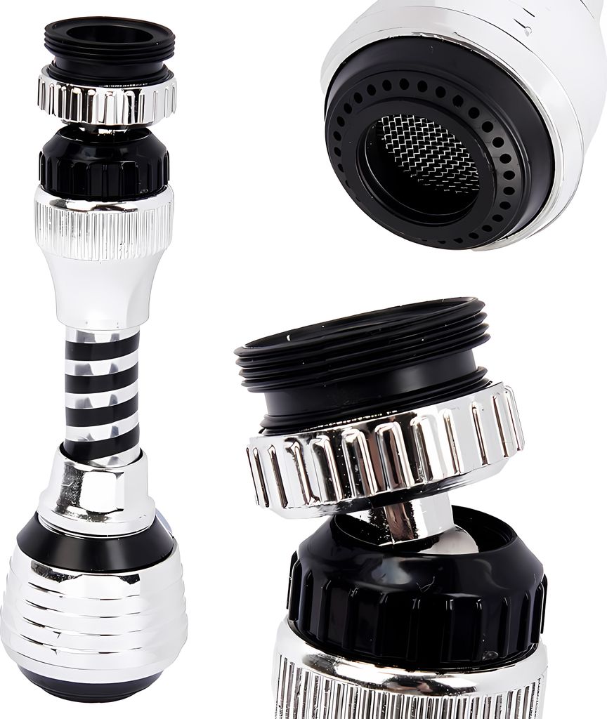 SCHWENKBRAUSE 12,5cm mit 3 Funktionen Küche Brausekopf Produktbild 