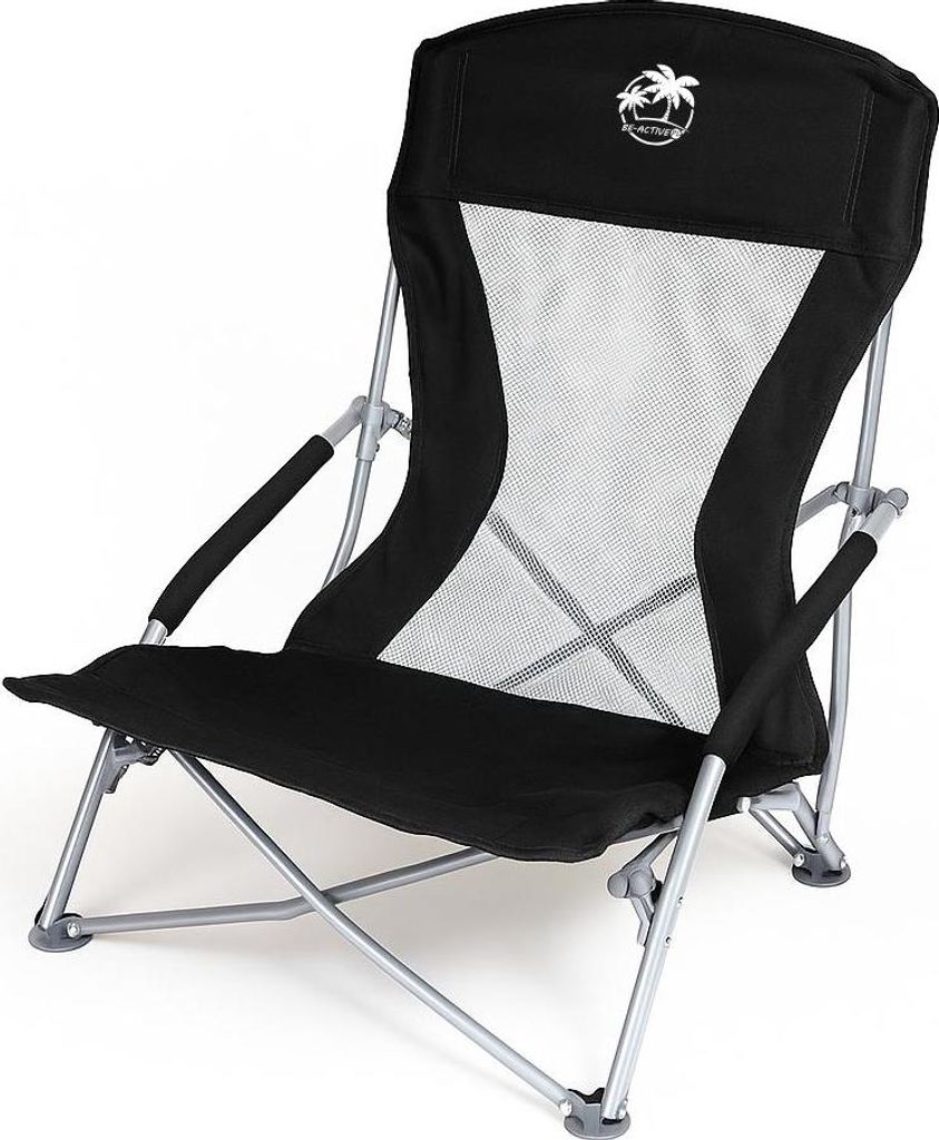 Campingstuhl bis 150 kg Angelstuhl Faltbar zum Strand Produktbild 