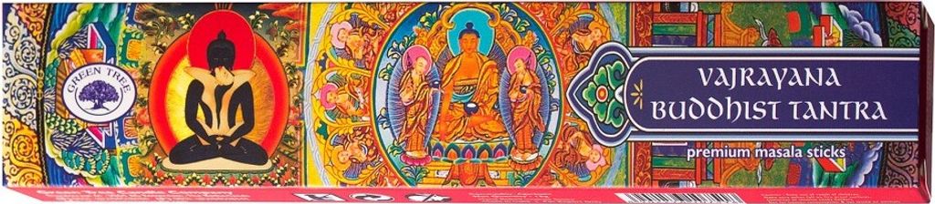Green Tree Incense "Buddhist Tantra" 15gr. Produktbild 