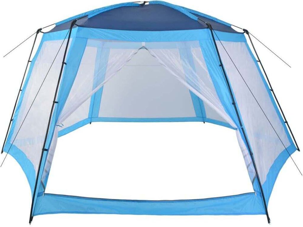 vidaXL Pool-Zelt 590x520x250 cm Blau