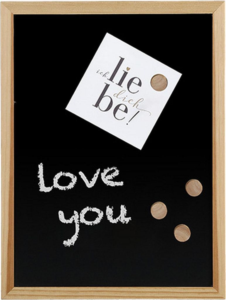 Kreidetafel mit Magnetfunktion, 40 x 30 cm