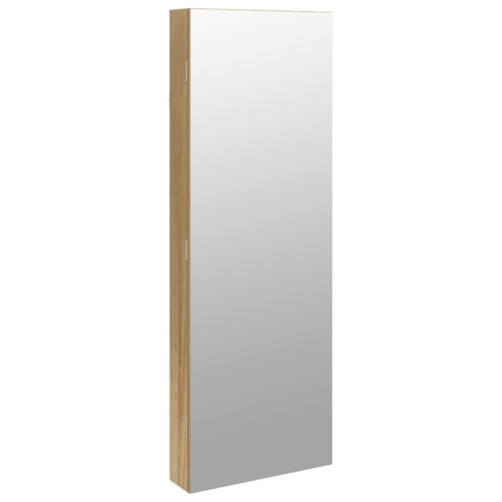 vidaXL Armoire à bijoux à miroir avec éclairage LED montage Image du produit 