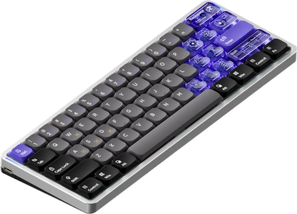 Clavier de Jeu Magnétique Ultra-Plat NuPhy Air60 HE Jade Pro QWERTY US