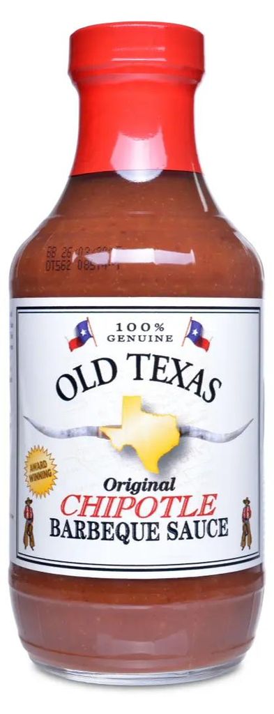 Old Texas Traditionelle Chipotle BBQ Sauce im Texan Style Zdjęcie produktu 