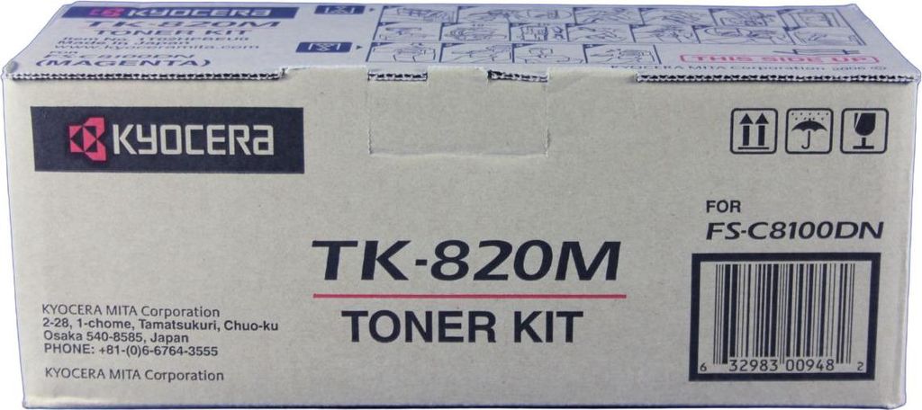 KYOCERA Toner 1T02HPBEU0 TK-820M 7.000Seiten magenta