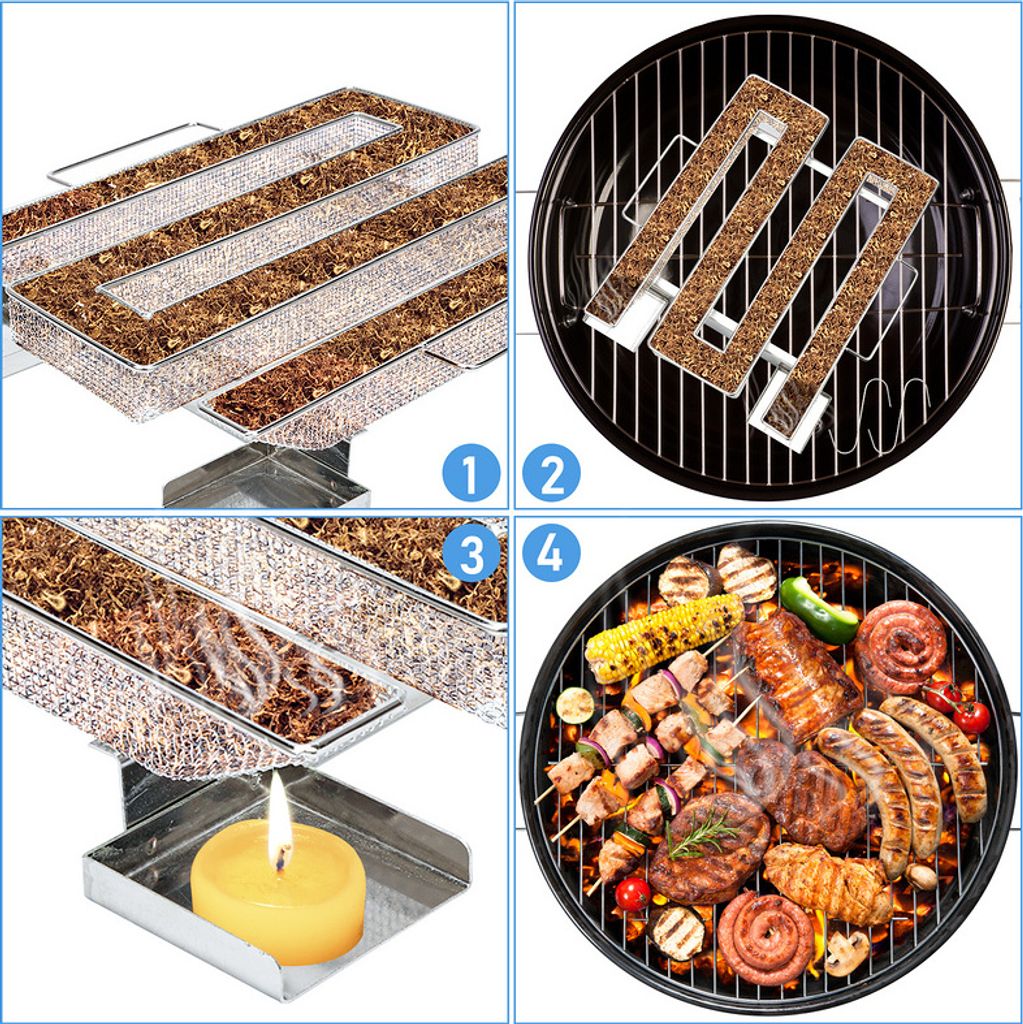 TolleTour BBQ Kaltrauchgenerator Sparbrand Produktbild 4
