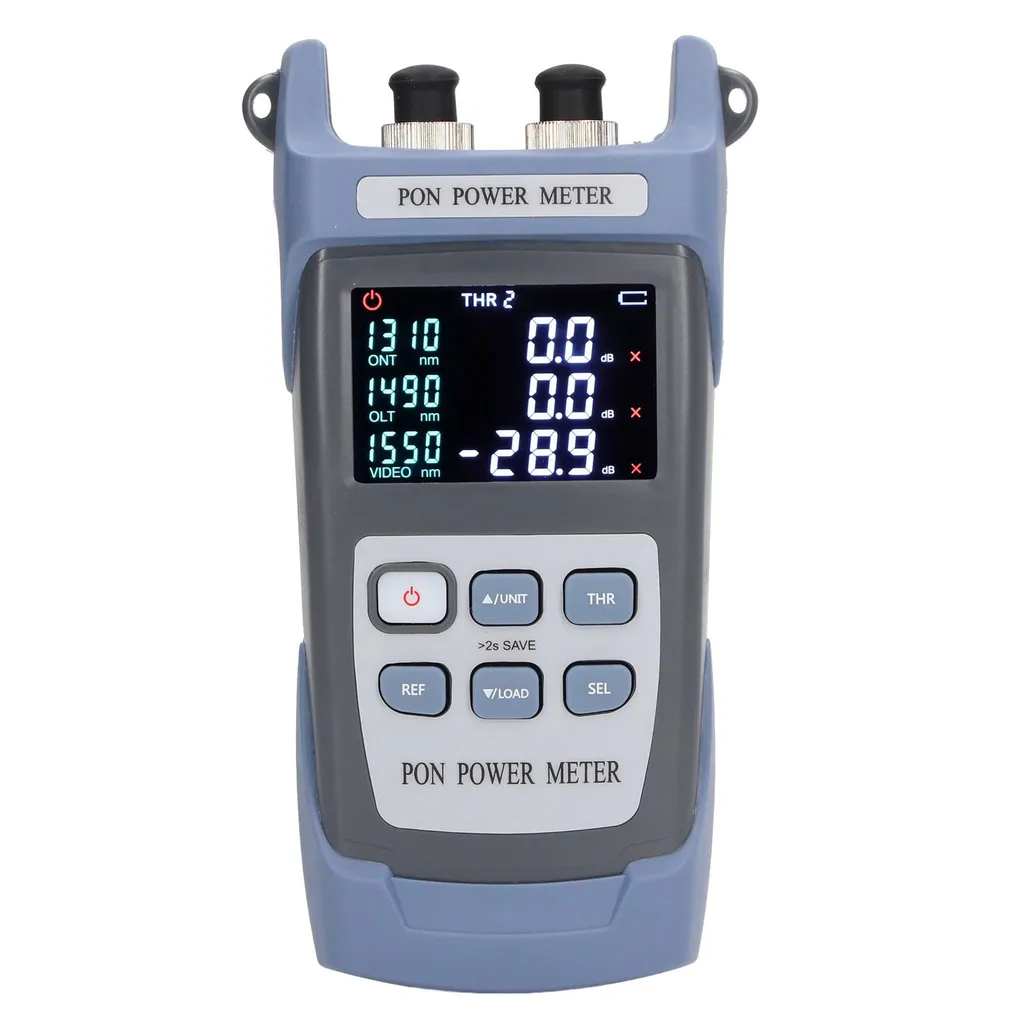 Misuratore Fibra Ottica FTTH - Tester di Potenza Professionale Ottico - 5