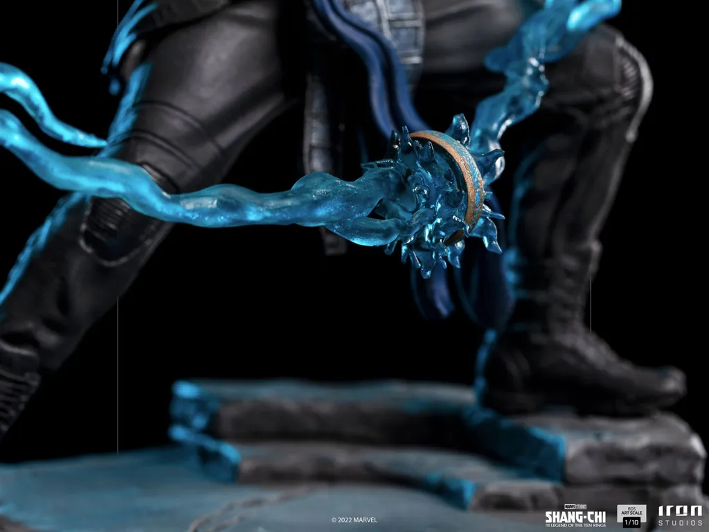 Statue Wenwu Marvel Dix Anneaux Iron Studios en Polystone peint main - 11