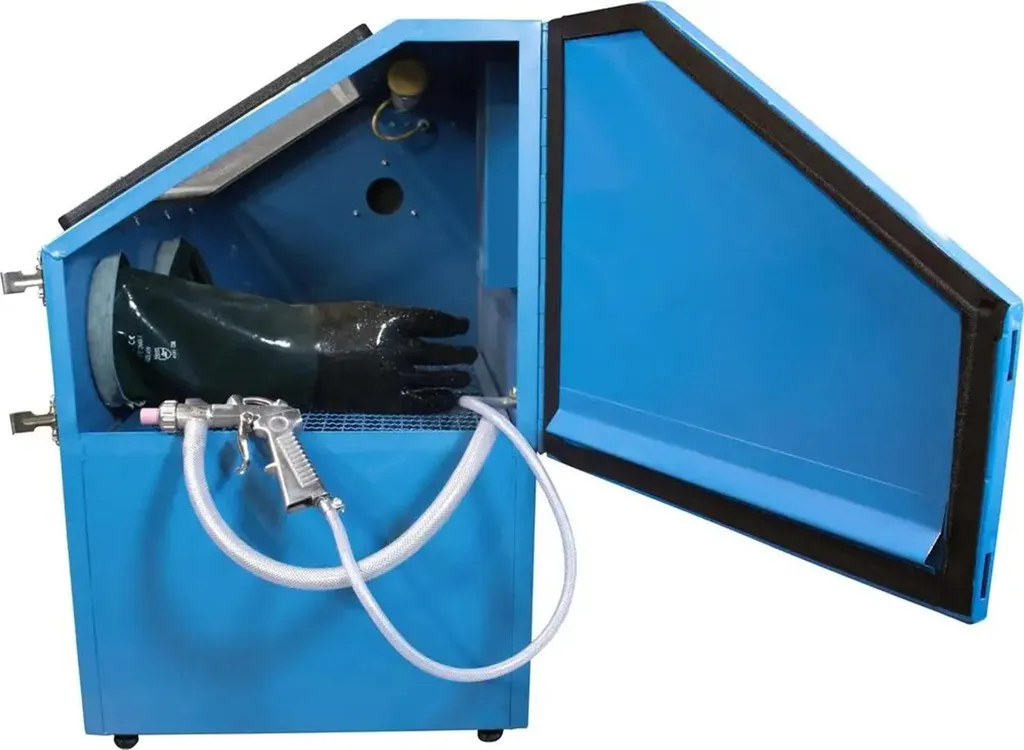 Boîte de sablage GSK 110 cabine hermétique éclairage LED