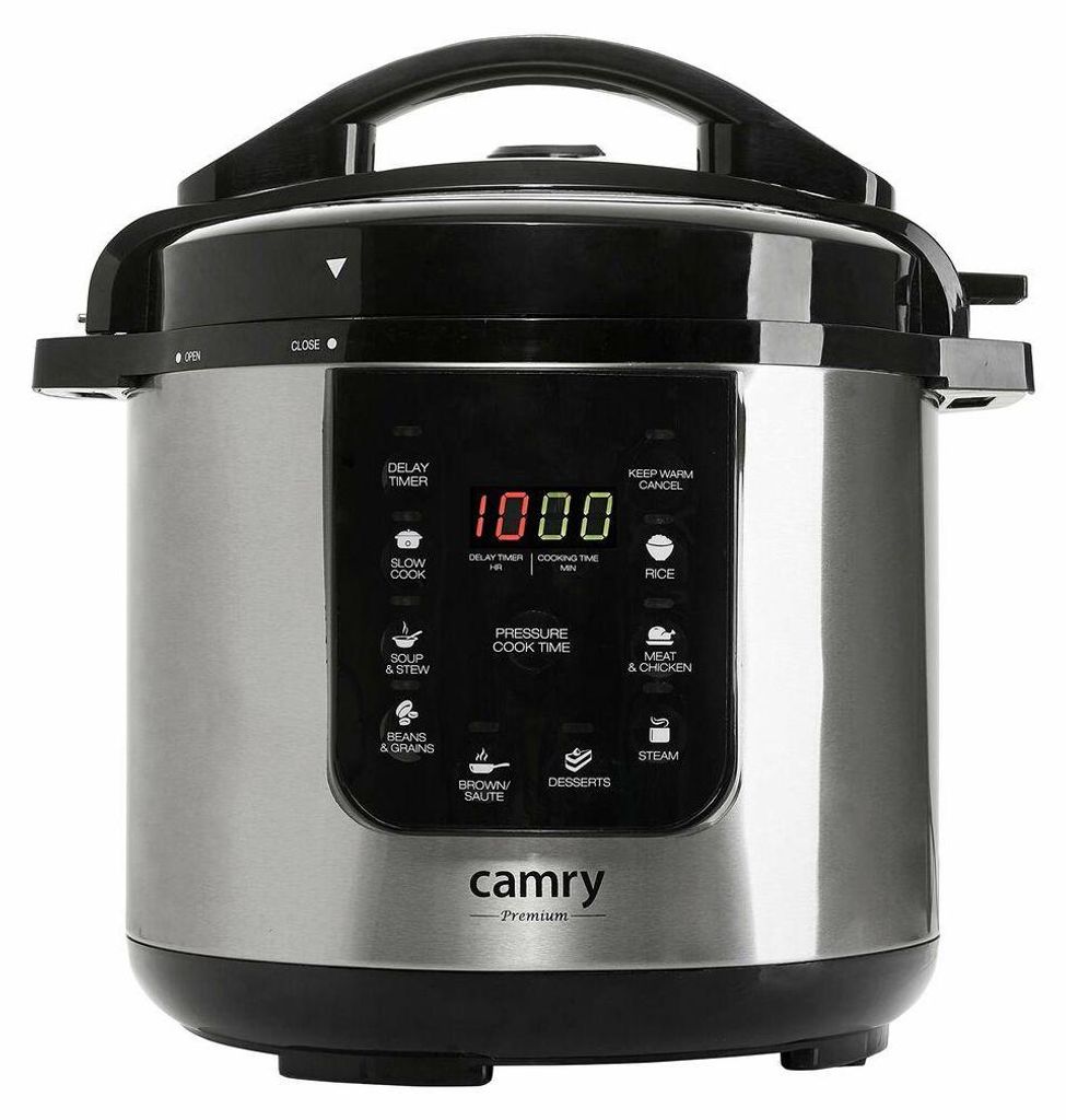 A studio shot of a multi-cooker.