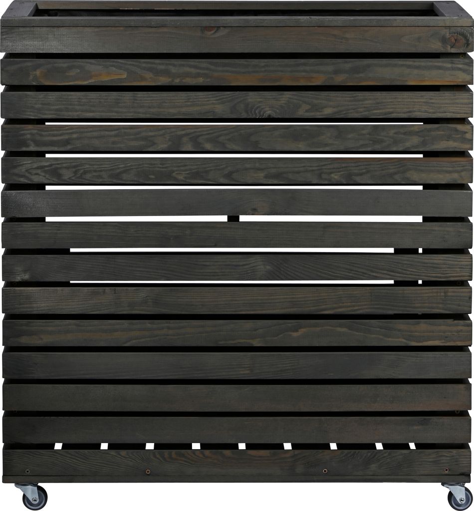 dobar Hochbeet "Rolla" Gr. L, Anthrazit mit Staufach, Produktbild 5