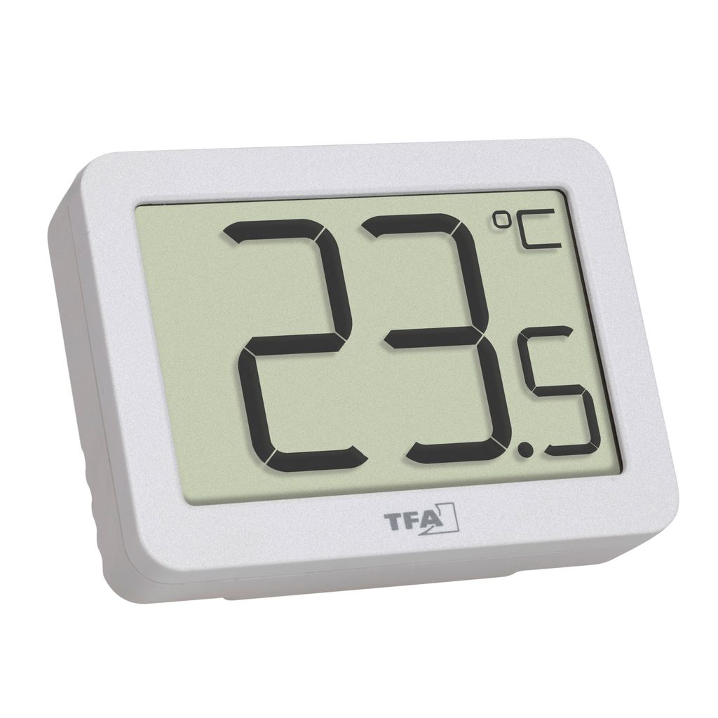 Digitales Thermometer, weiß, 30.1065.02, TFA Dostmann