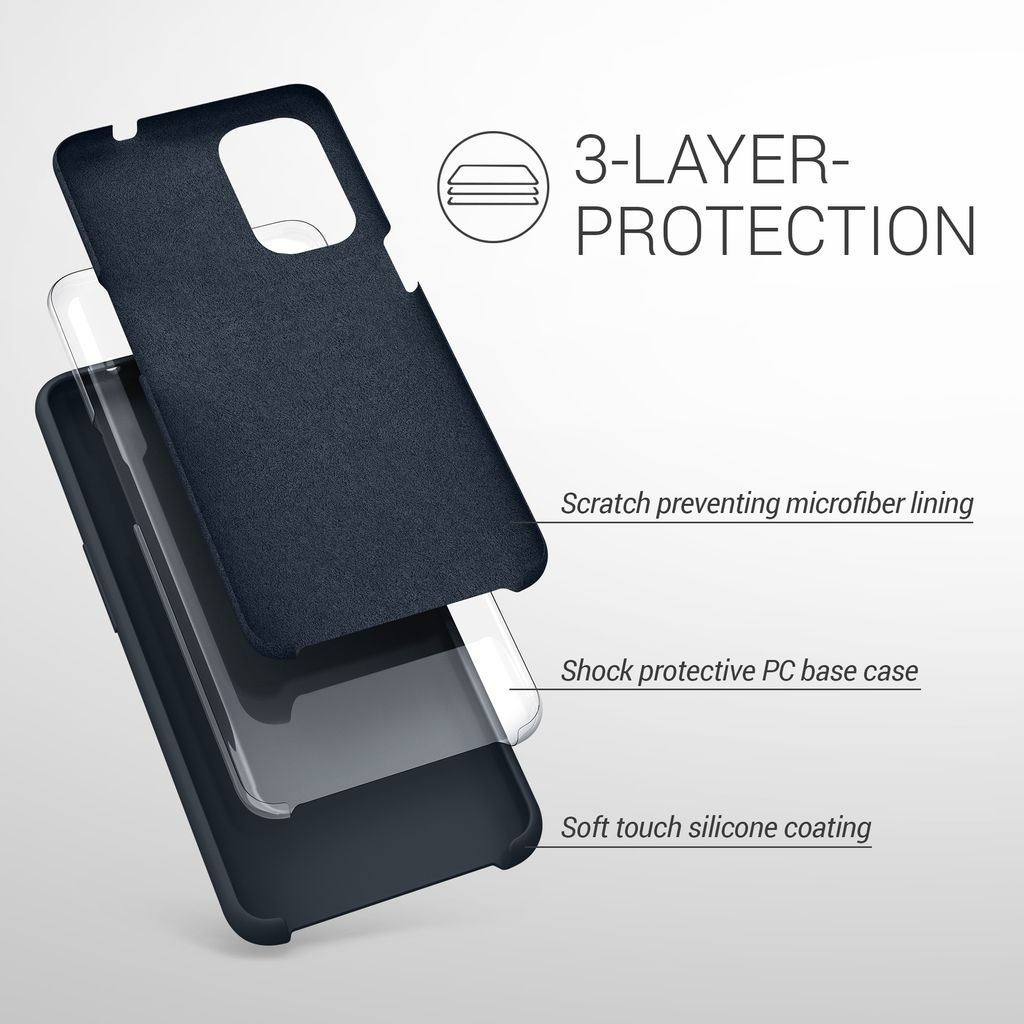 Custodia In Silicone Trasparente HSP Per Oppo Find X3 Pro 5G - Antiurto E Sottile