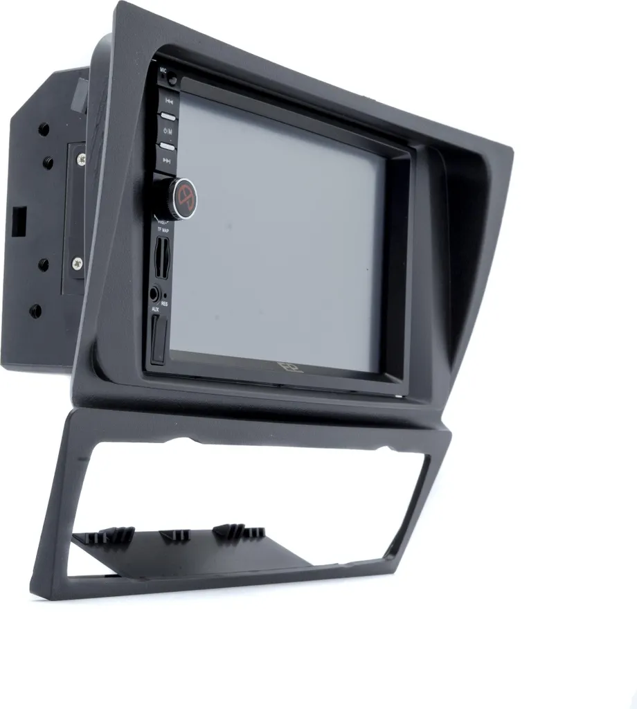 Façade Autoradio 2 DIN pour BMW E90 E91 E92 Kit d'Installation Audio - 9