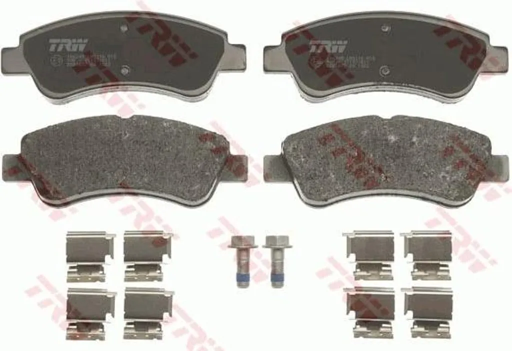 Kit freinage avant pour Peugeot 208 et 301 - Plaquettes TRW GDB1677 sûres