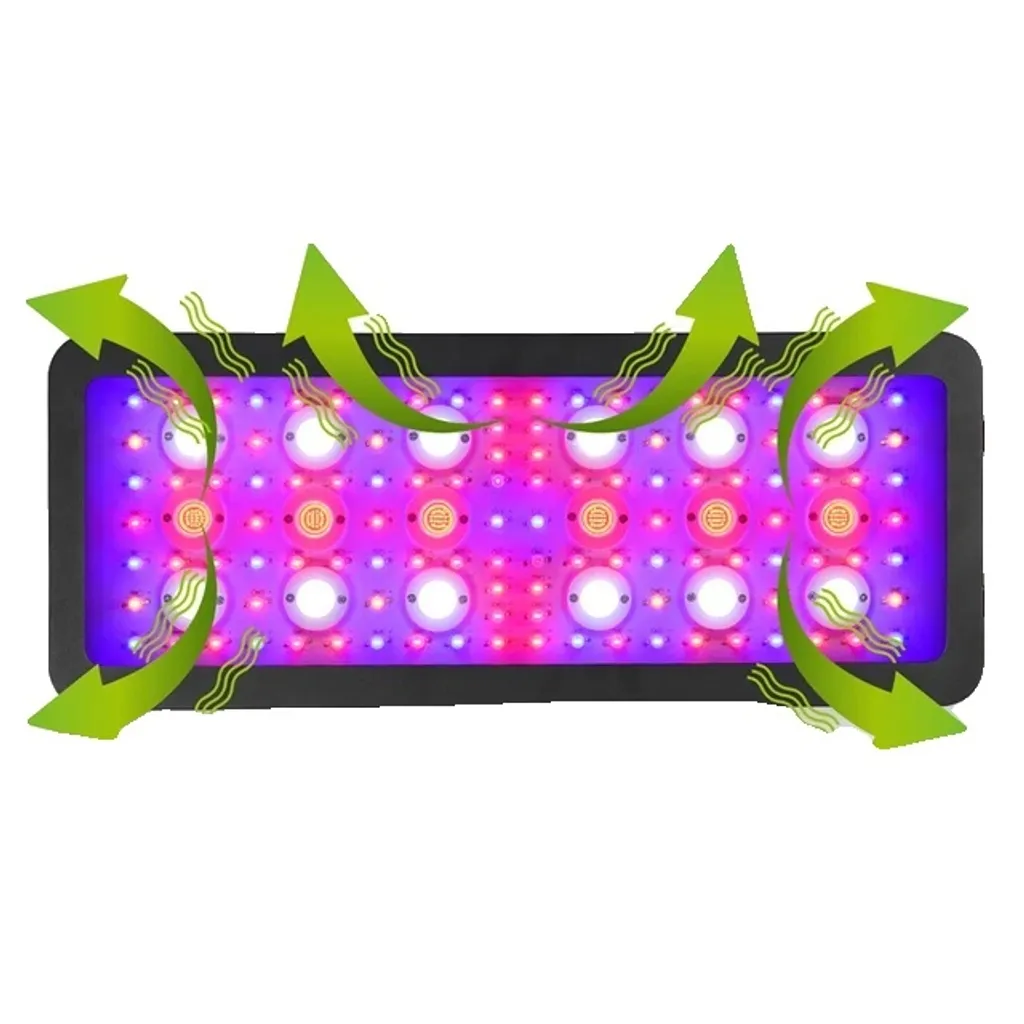 Lampe horticole 3600W LED - Pour une croissance rapide sans chaleur
