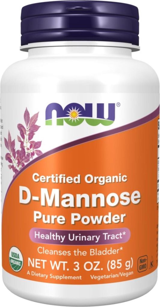 NOW Foods Suplementos dietéticos D-mannoza, 4206 Imagen del producto 