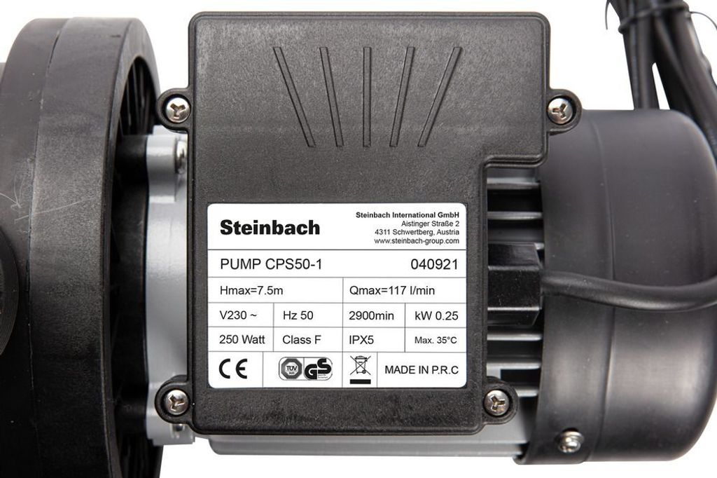 Poolfilter Steinbach Filterpumpe SPS 50-1 Pumpleistung Produktbild 3