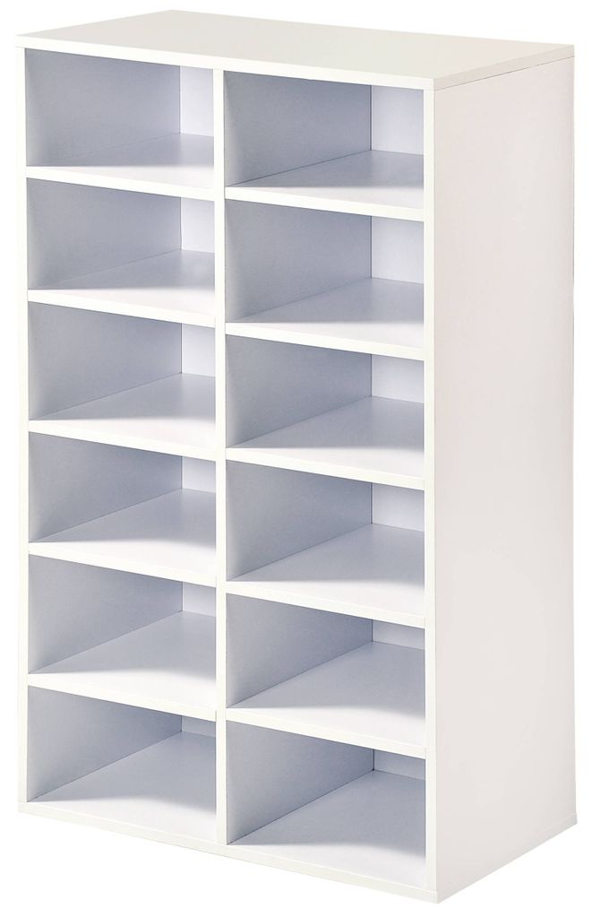 Universal-Fachbodenregal, Korpus weiß Produktbild 3