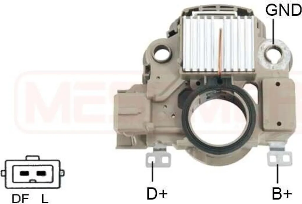 Pièce de rechange régulateur alternateur pour Ford Fiesta IV et Puma