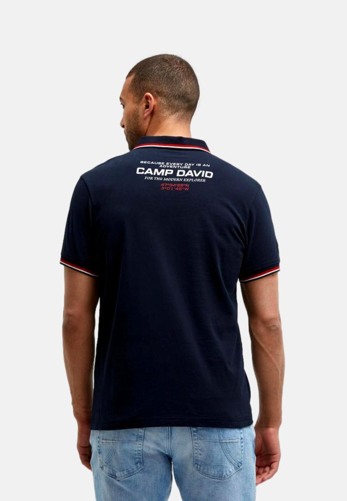 Camp David Poloshirt FRENCH COAST I Korte mouwen polo Productafbeelding 