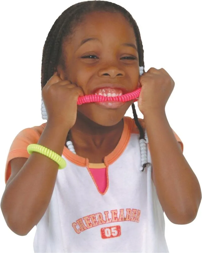 Megaform Chewlery : Set de 7 bracelets à croquer multicolores pour enfant - 2