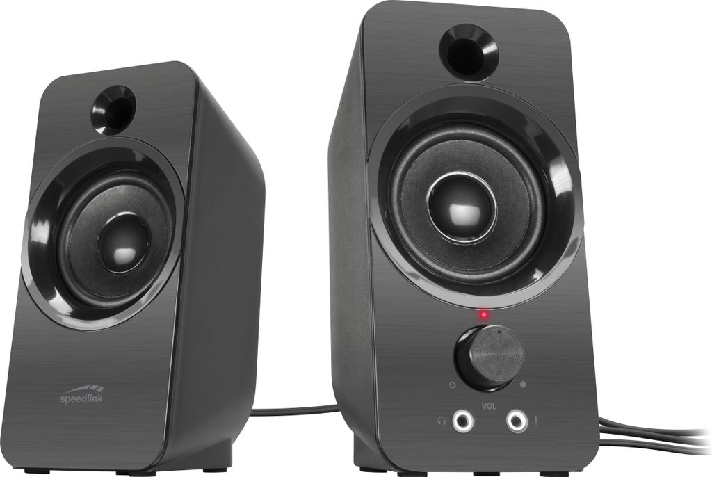 SPEEDLINK DAROC Stereo Speaker, black Produktbild 