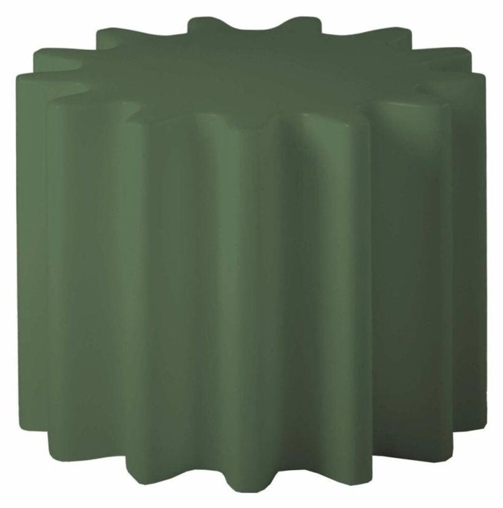 Moderner Hocker Couchtisch für Garten & Outdoor Gear Slide - Dunkel Grün