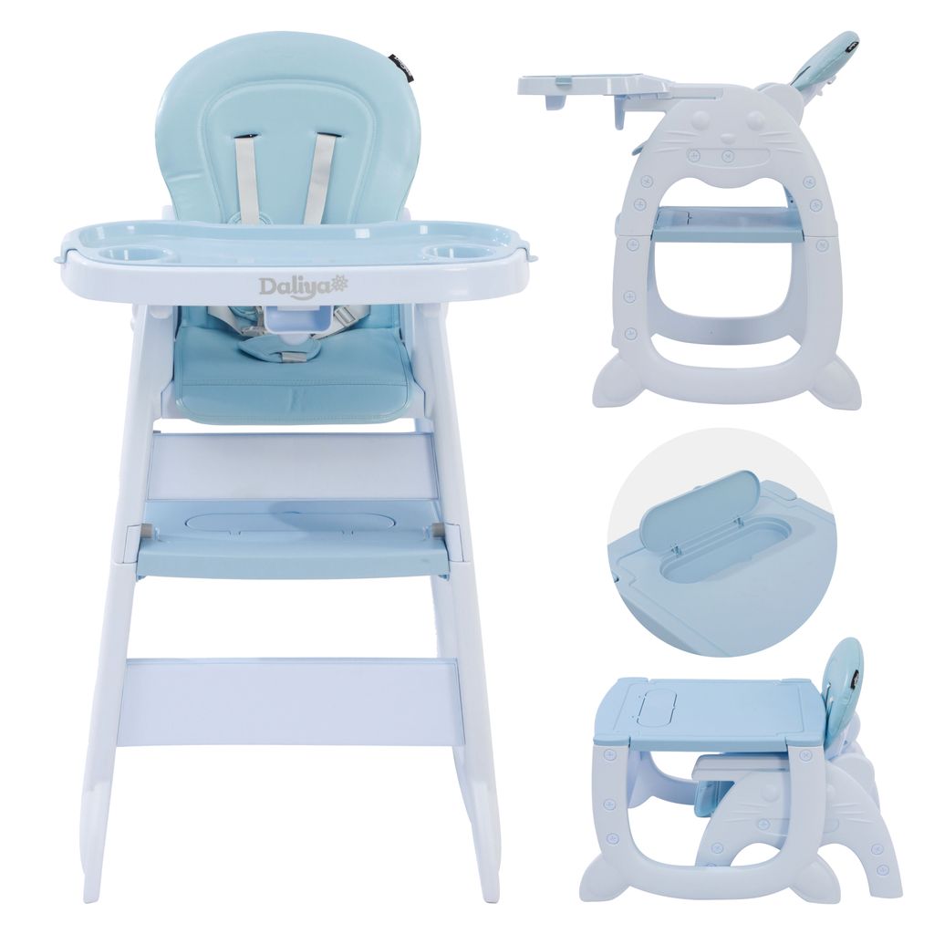 Kinderstuhl klappbar Verstellbar Babystuhl Hochstuhl Multifunktional für Kinder 