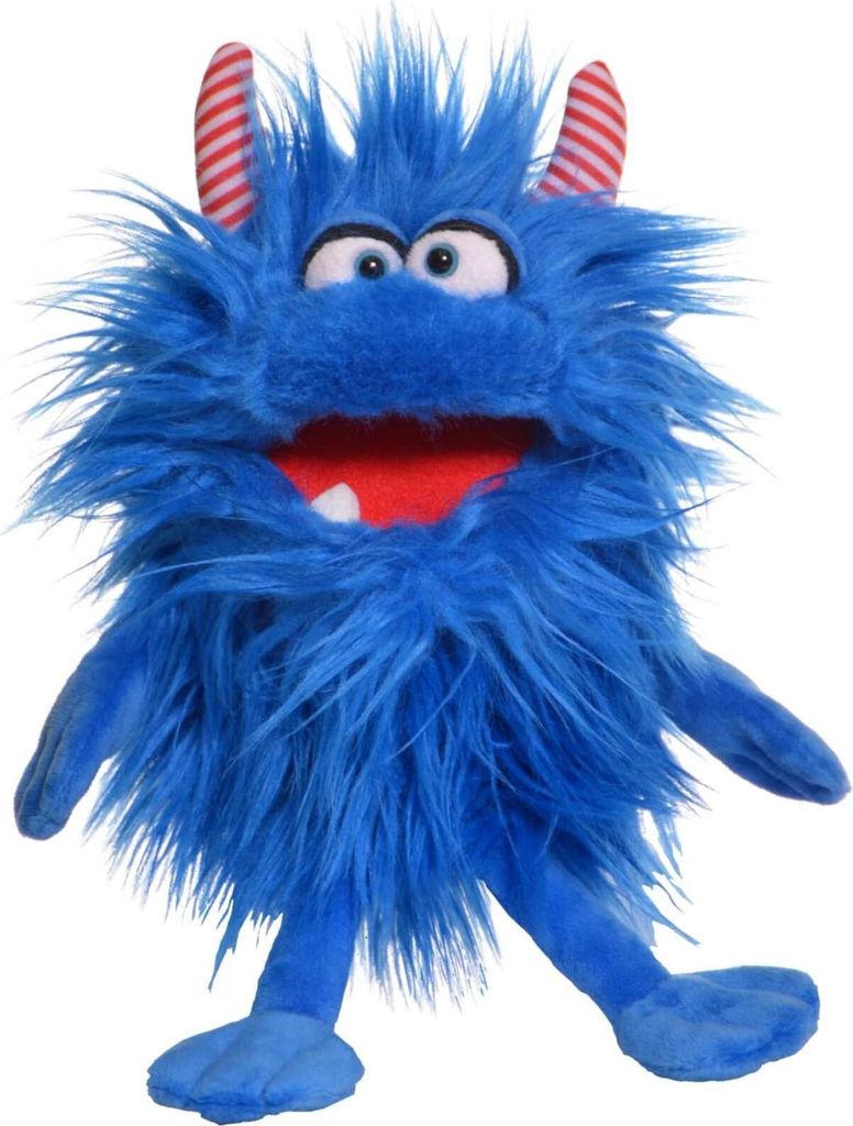 Living Puppets Handpuppe klein Schmackes W889 Monster to Go Produktbild 