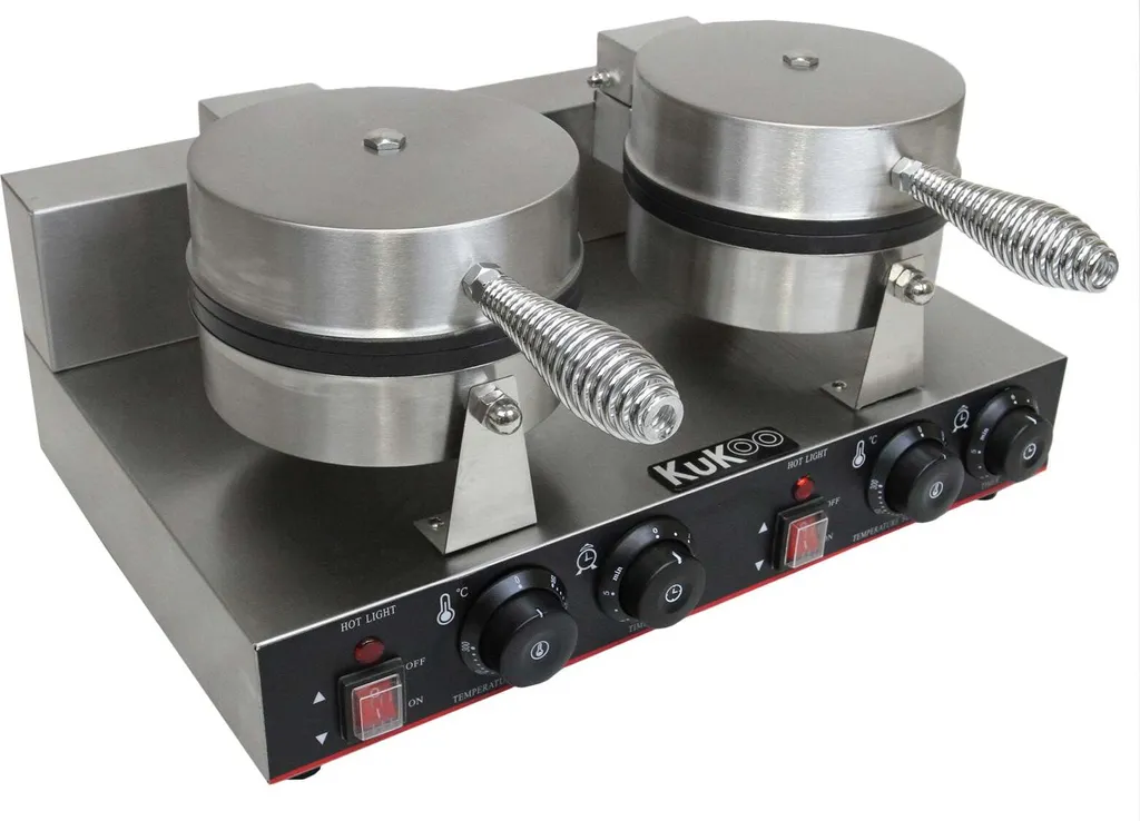 Machine à gaufres automatique double Gastro pour buffet et cuisine