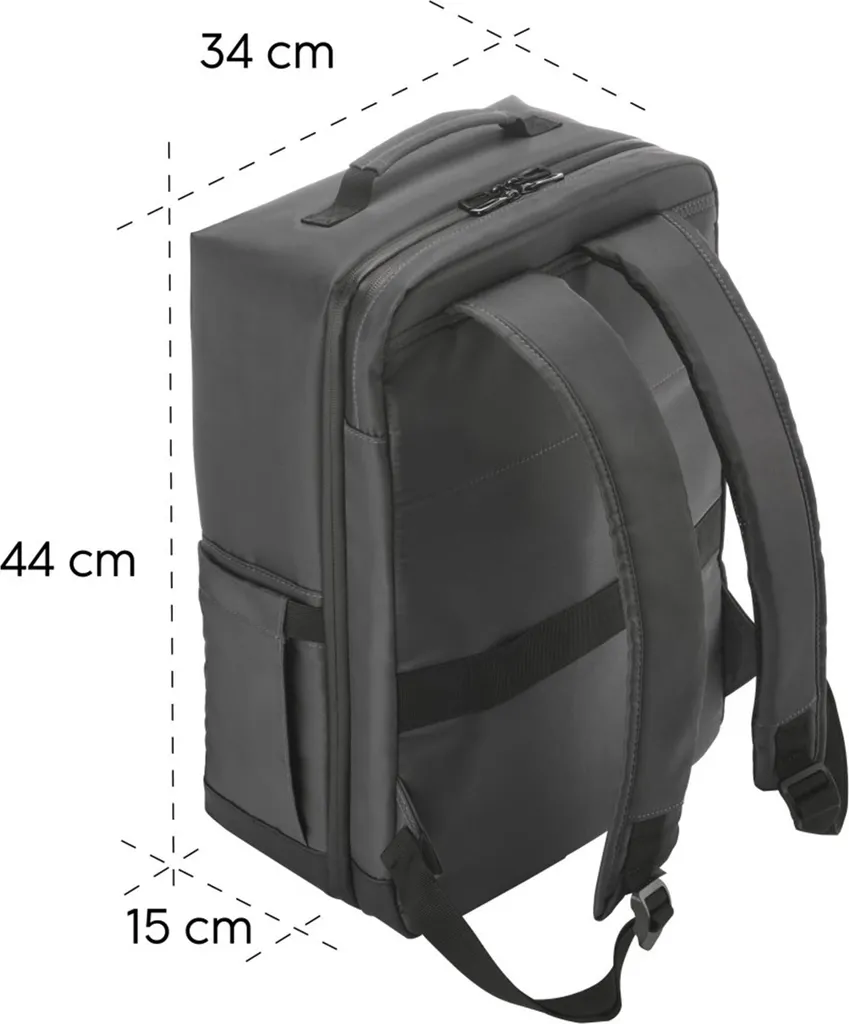 Sac à dos PC 16 pouces Traveller anthracite pour protéger votre matériel - 7