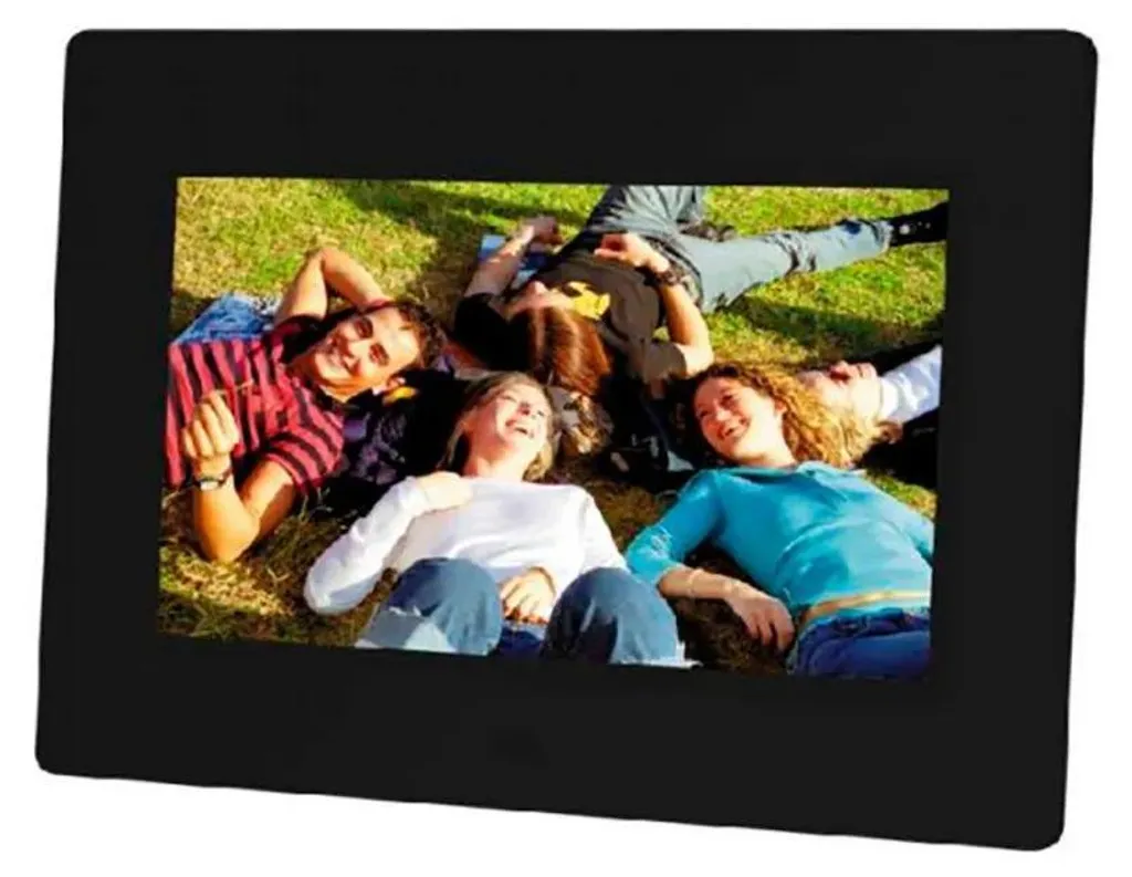 Cadre Photo Numérique pour Salon - BRAUN DigiFrame 711 Design Noir