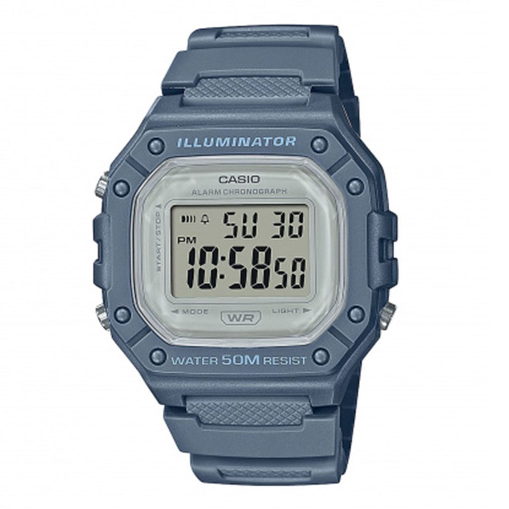Casio W-218HC-2AVEF Collection Uni  Uhr 43mm 5ATM Zdjęcie produktu 