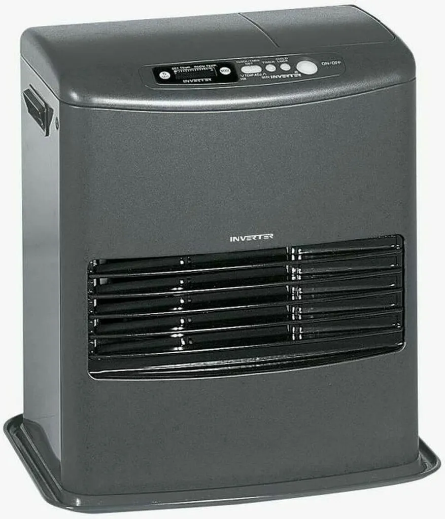 Poêle à pétrole 4000W idéal pour salon et atelier - Inverter 6008 noir
